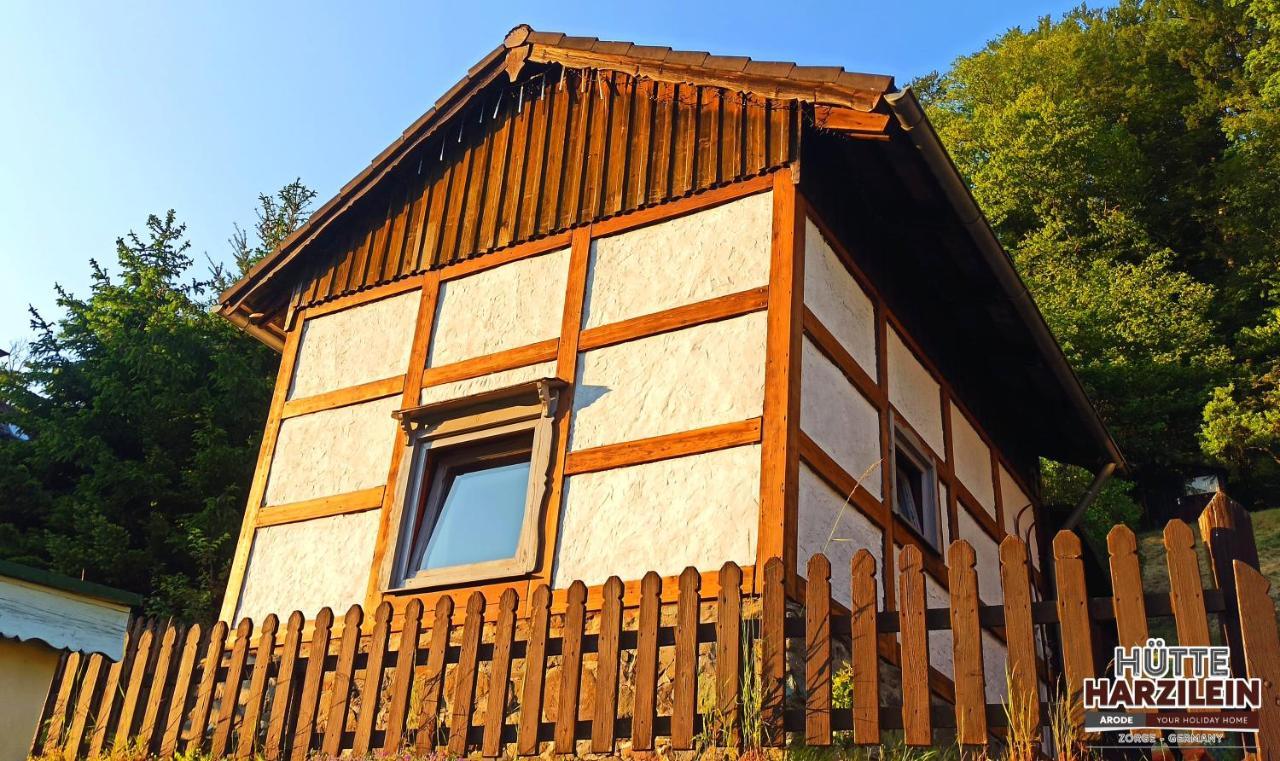 Arode Huette Harzilein - Romantic Tiny House On The Edge Of The Forest Zorge Eksteriør bilde