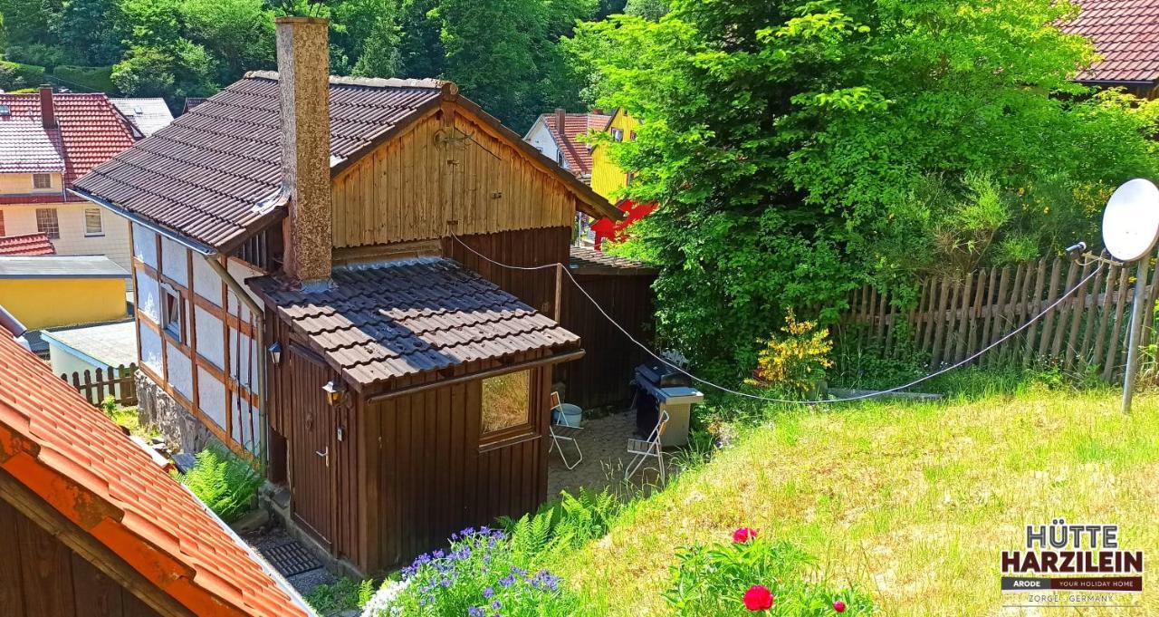 Arode Huette Harzilein - Romantic Tiny House On The Edge Of The Forest Zorge Eksteriør bilde