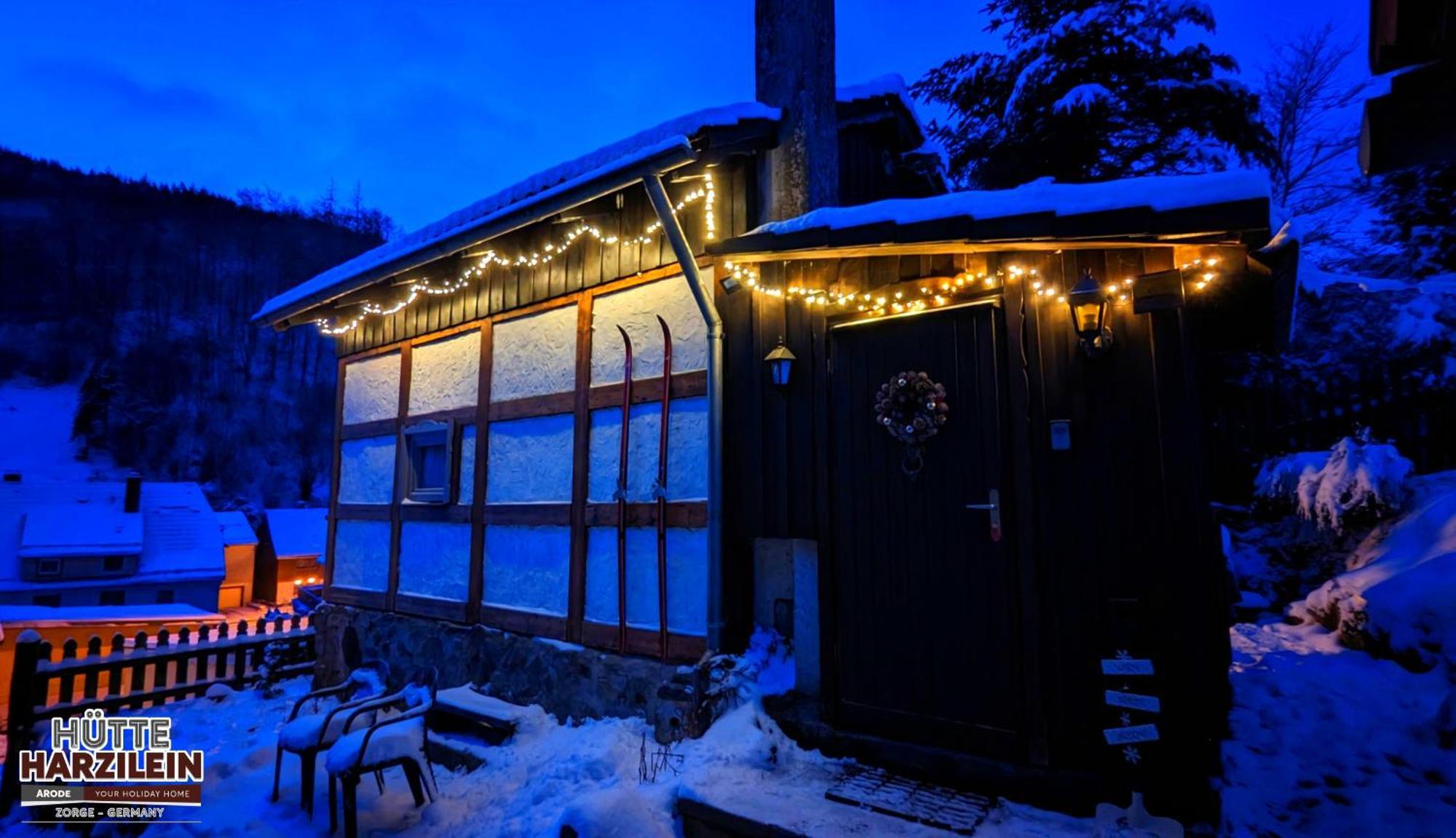 Arode Huette Harzilein - Romantic Tiny House On The Edge Of The Forest Zorge Eksteriør bilde